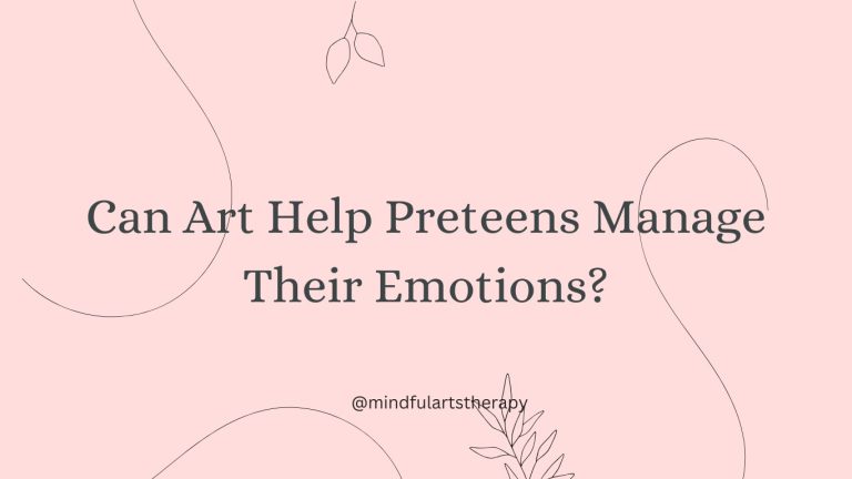 Can Art Help Preteens Manage Their Emotions?