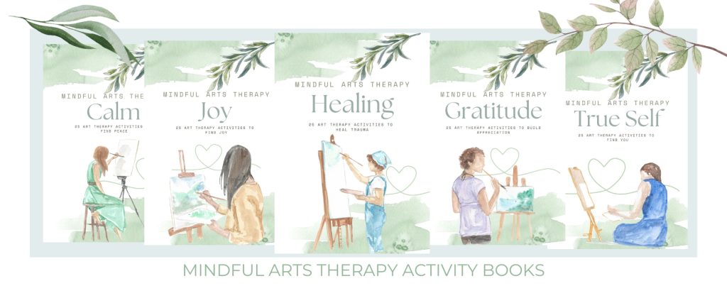 MINDFUL ARTS THERAPY ACTIVITY BOOKS