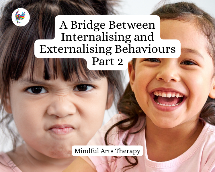 A Bridge Between Internalising and Externalising Behaviours - With an Angry child and an happy child